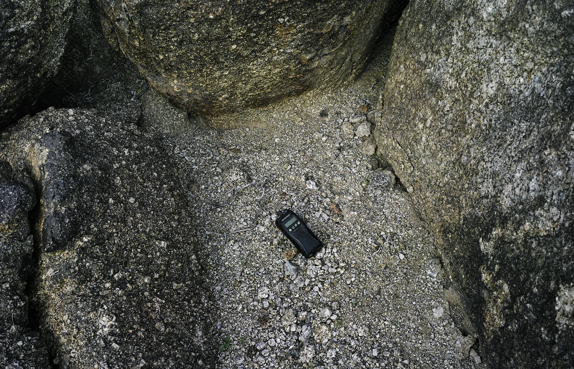Smuggler's radio north of I-8, 2015