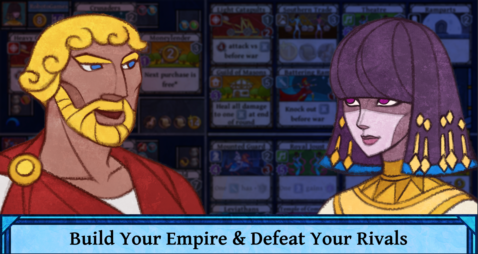 Theophilos prefers to chat with his enemies on Kongregate.com. Nairi prefers the quiet solitude of RobotoGames.com.