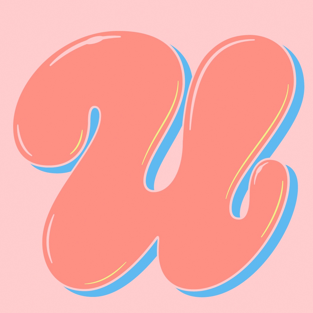 36 Days of Type – entry for U