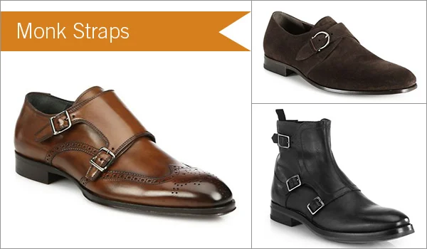 Clockwise from Left: To Boot New York, Salvatore Ferragamo, Alexander McQueen