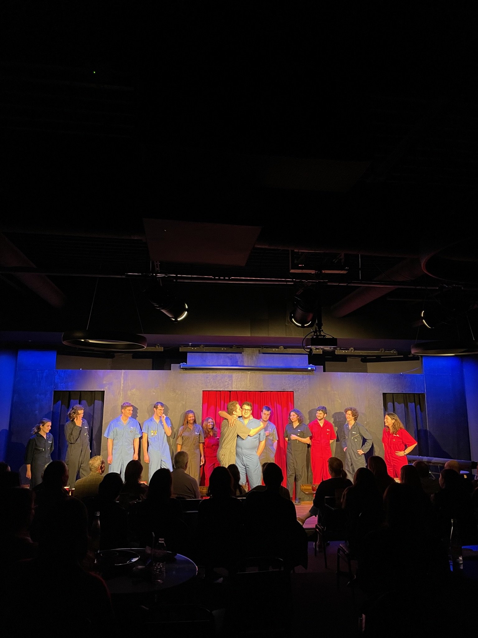  JAW performing on their first night of tour at the Dallas Comedy Club 