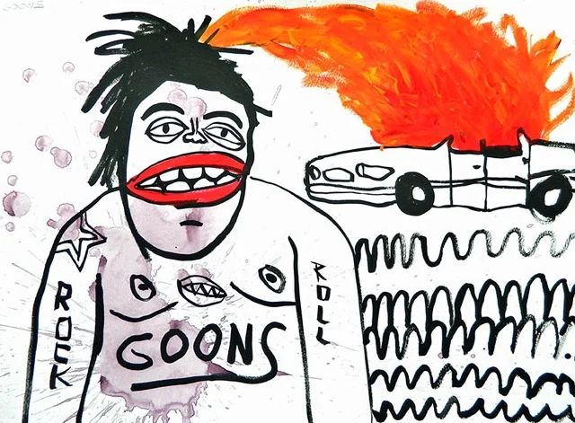 Title: Fat Trel Size: 22.25" x 30.25" Date: 2013. Buy it here: http://goo.gl/I2CDkm