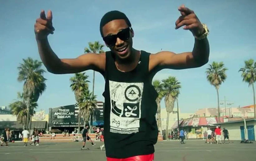Emerging rapper Lil' Snupe in 2013 (passed away). 