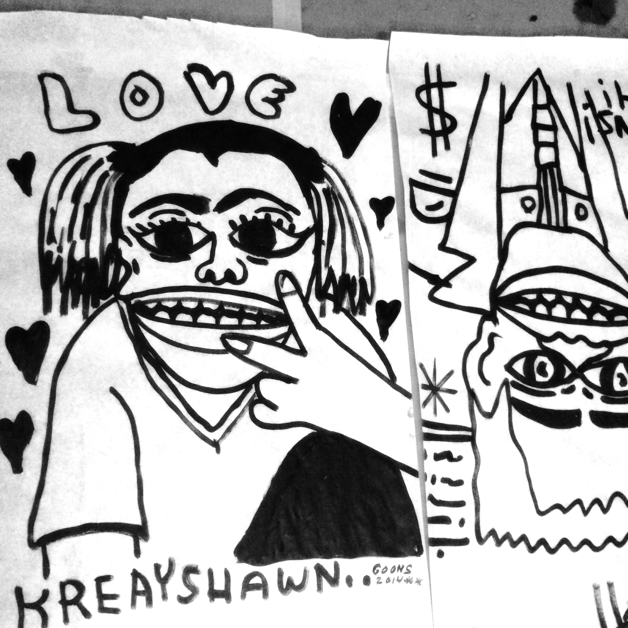 Title: Kreayshawn Size: 34"x24" D ate: 2014. 