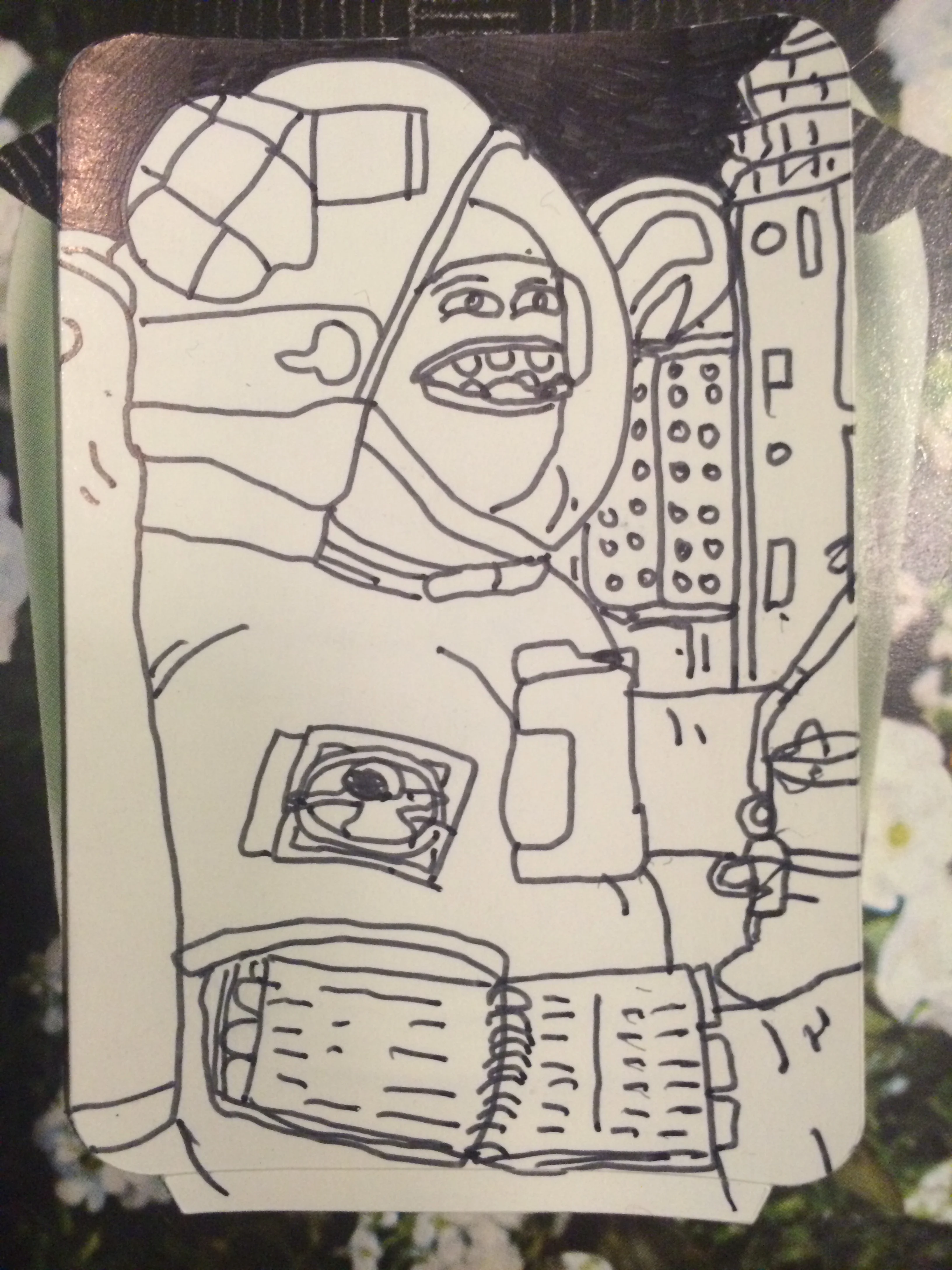Space case. 