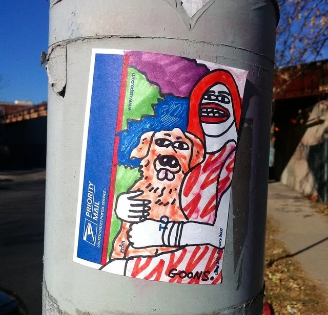 Postal Sticker 