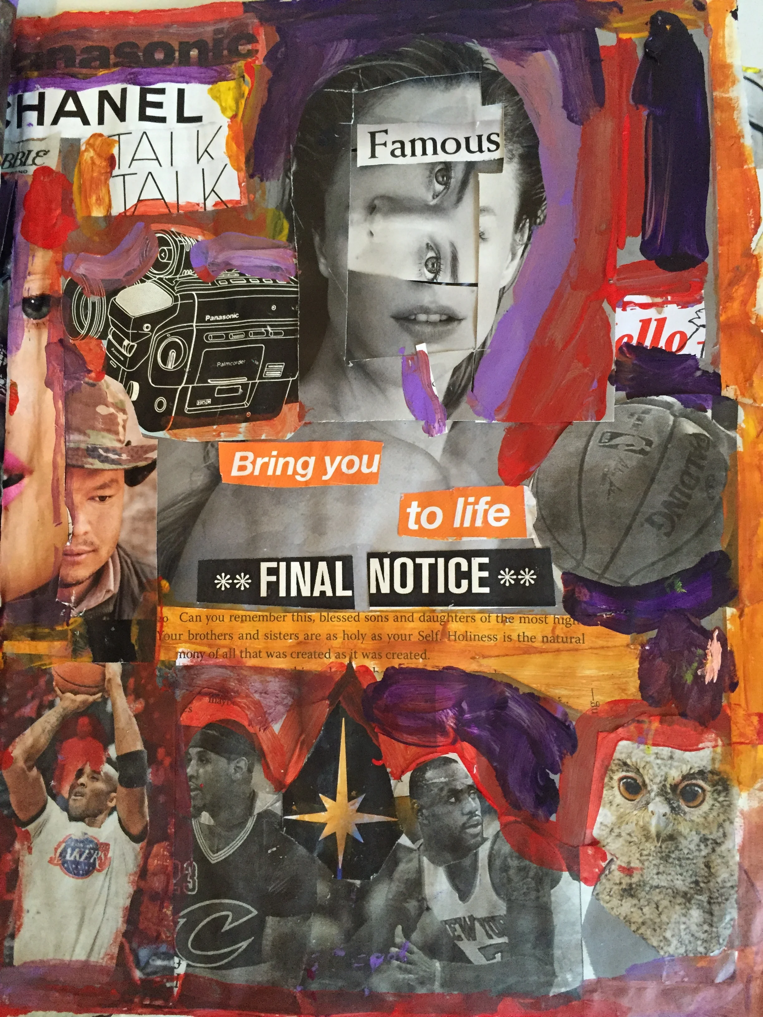 The '8 BILLION' zine page 16, 2015. GOONS