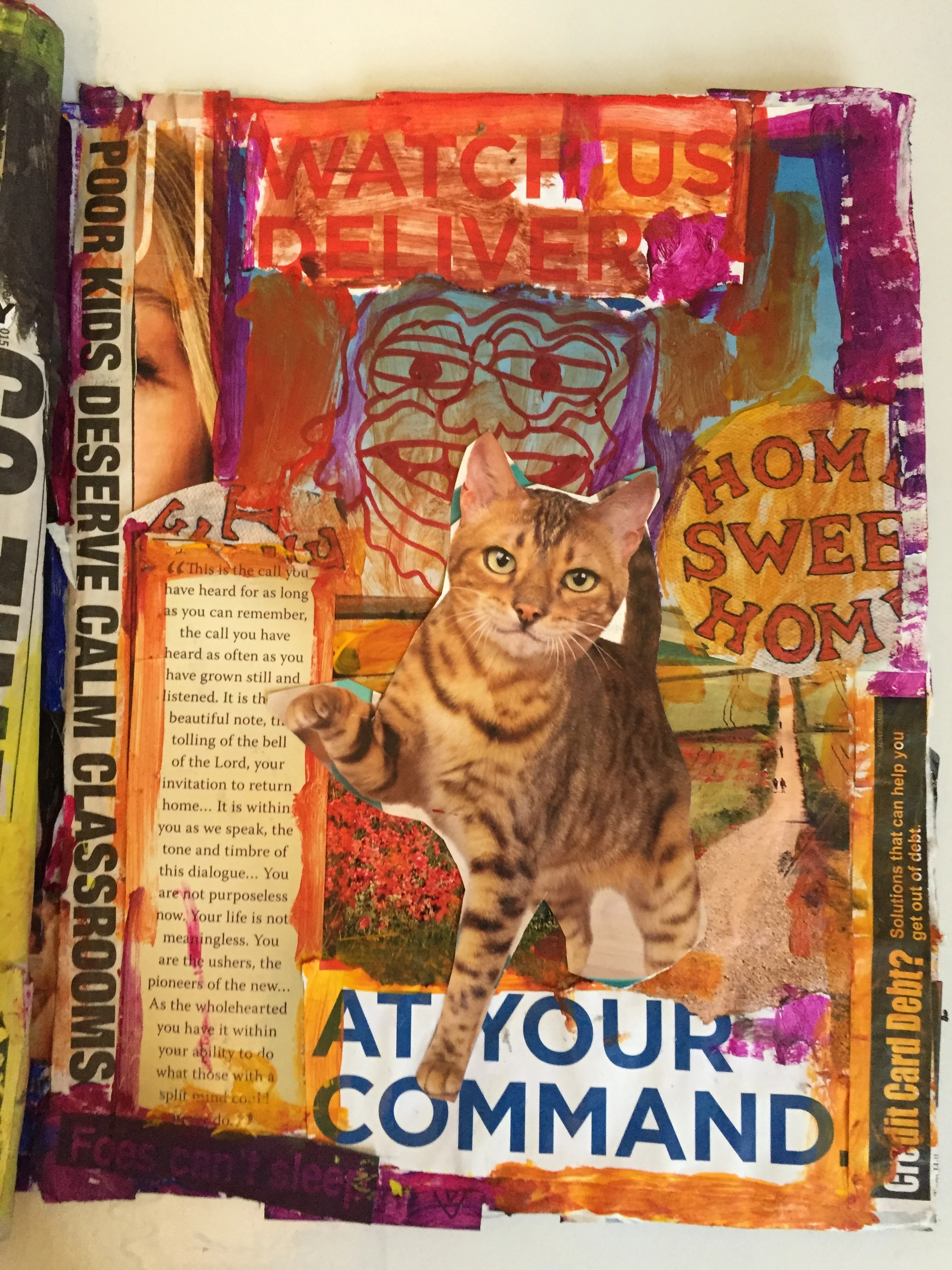 The '8 BILLION' zine page 18, 2015. GOONS