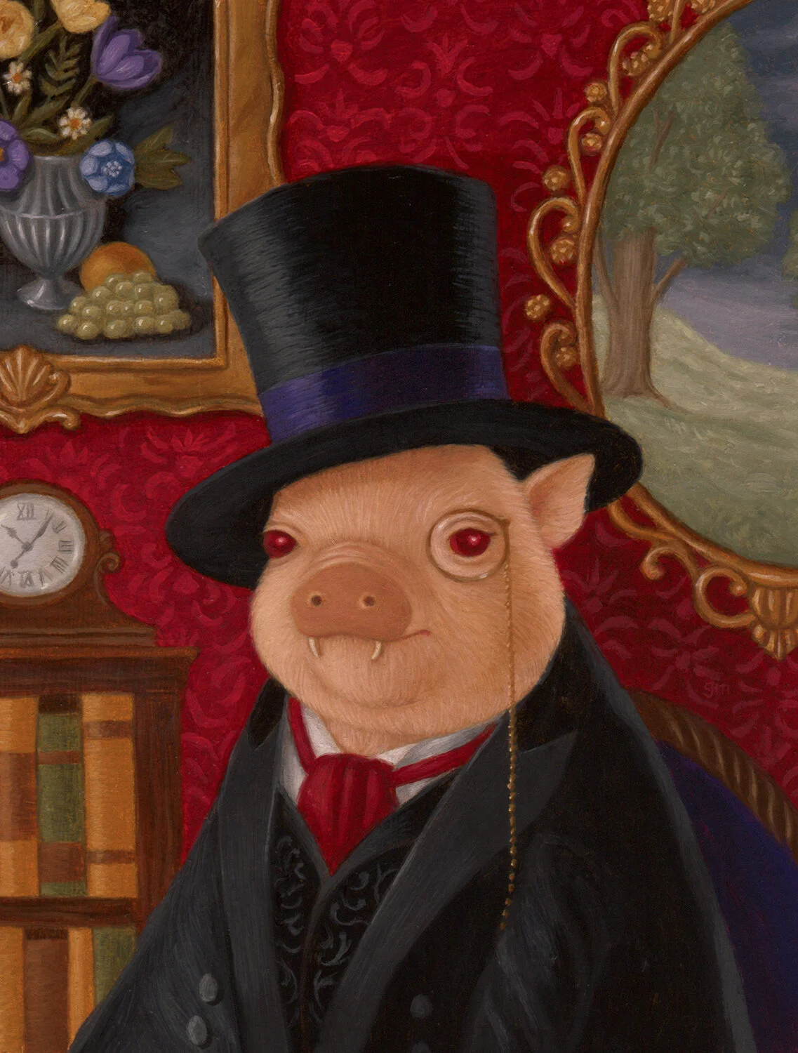  4.25"x3.5", Oil on Arches Paper    A charming fellow who can dazzle you with his wit and speak for hours on Nietzsche and Transcendental Meditation.   Currently in Abend Gallery’s  30th Annual Holiday Miniatures Show . Inquiries contact info@abendgallery.com   SOLD  
