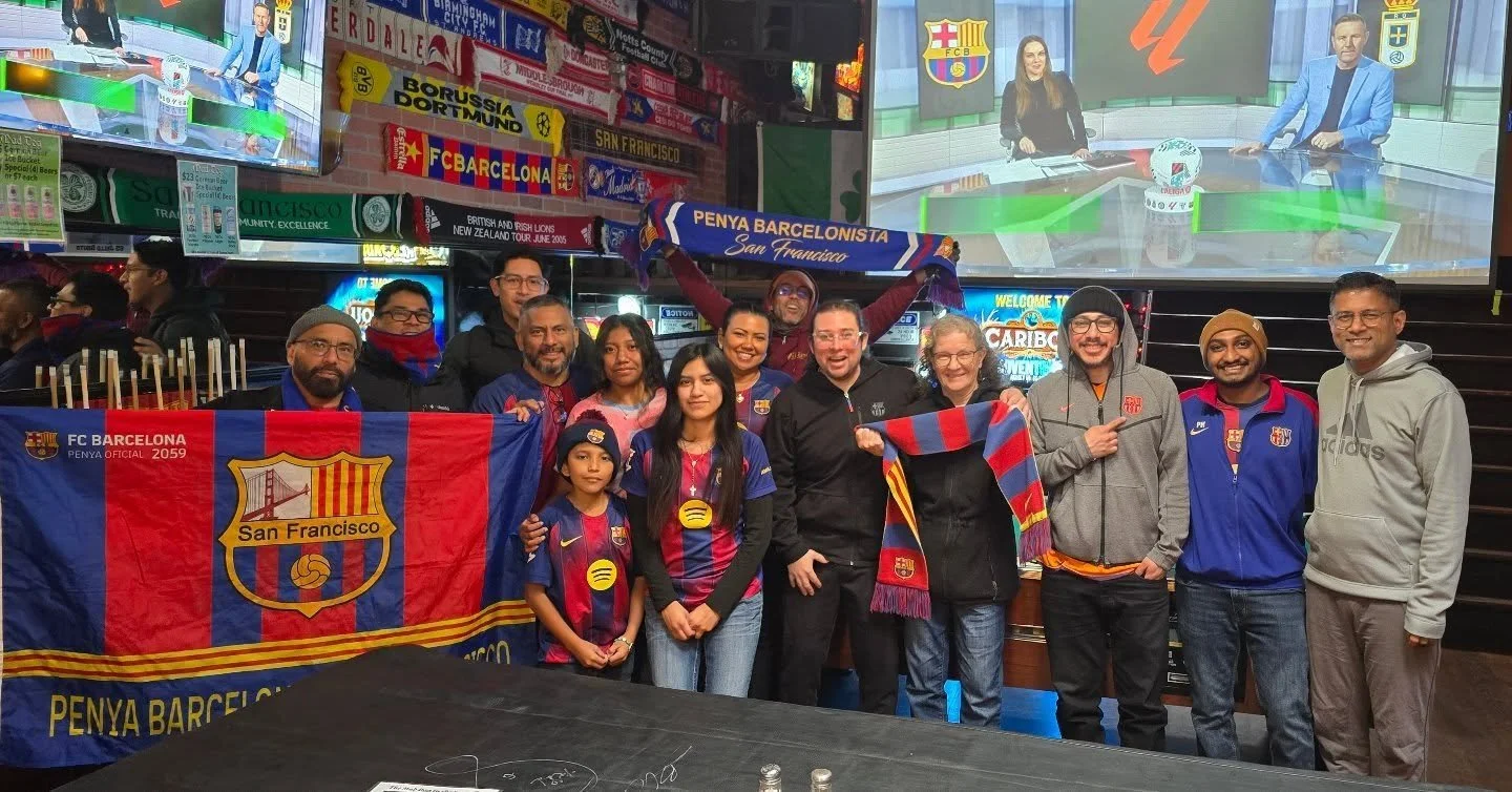 Early game and cold weather, but the Cul&eacute;s still showed up! 🥶💙❤️

Huge win for FC Barcelona with a strong 3-0 victory over Real Oviedo! ⚽🔥

Thank you to everyone who came out and brought the energy despite the early kickoff and chilly morni