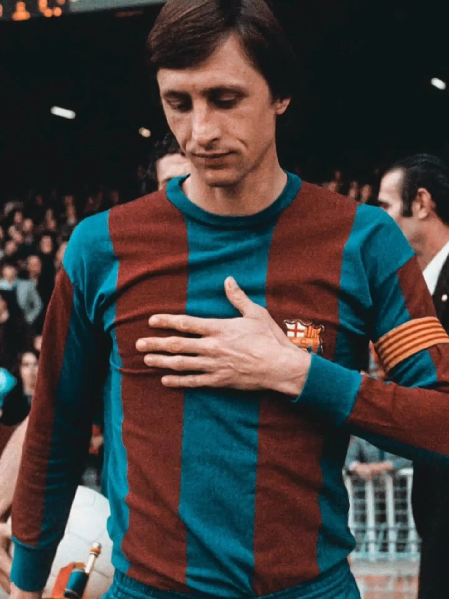 On this day, 10 years ago, Johan Cruyff passed away at the age of 68🕊💙❤️💙❤️

Today, Penya Barcelonista San Francisco remembers and honors one of the most important figures in the history of FC Barcelona 💙❤️💙❤️

Cruyff arrived as a player, but he