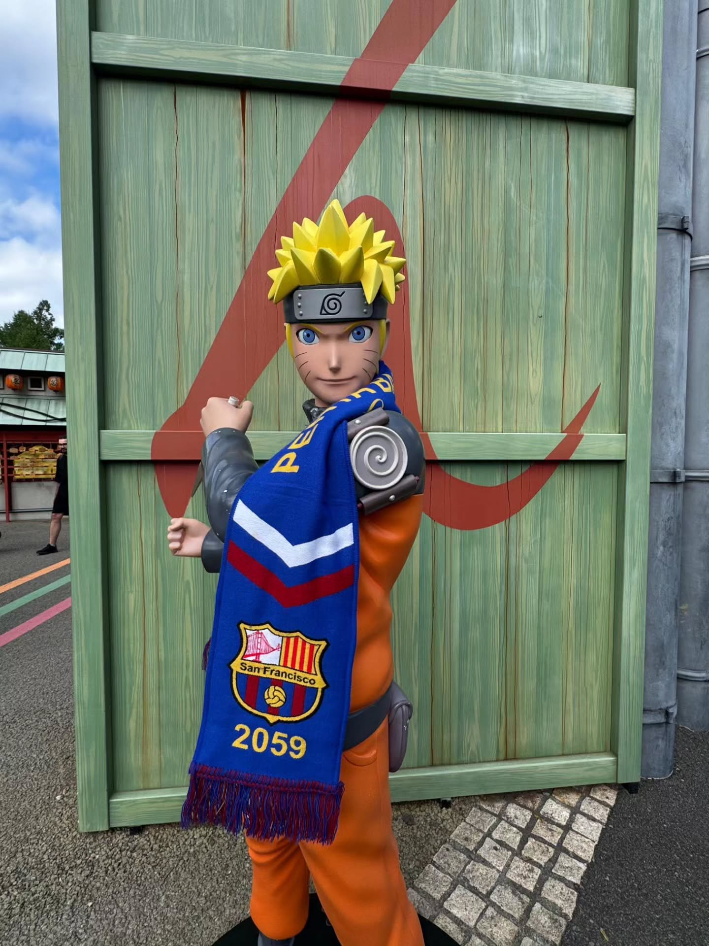From the Bay to the Hidden Leaf Village, PBSF is always on a mission!!! 🌉🥷🔵🔴

The shinobi are Cul&eacute;s!!

Naruto, Kakashi, Sakura, Sasuke, Gaara, and Tsunade have officially joined the Penya&hellip; Bar&ccedil;a Jutsu activated!!!

🔵🔴🔵🔴

