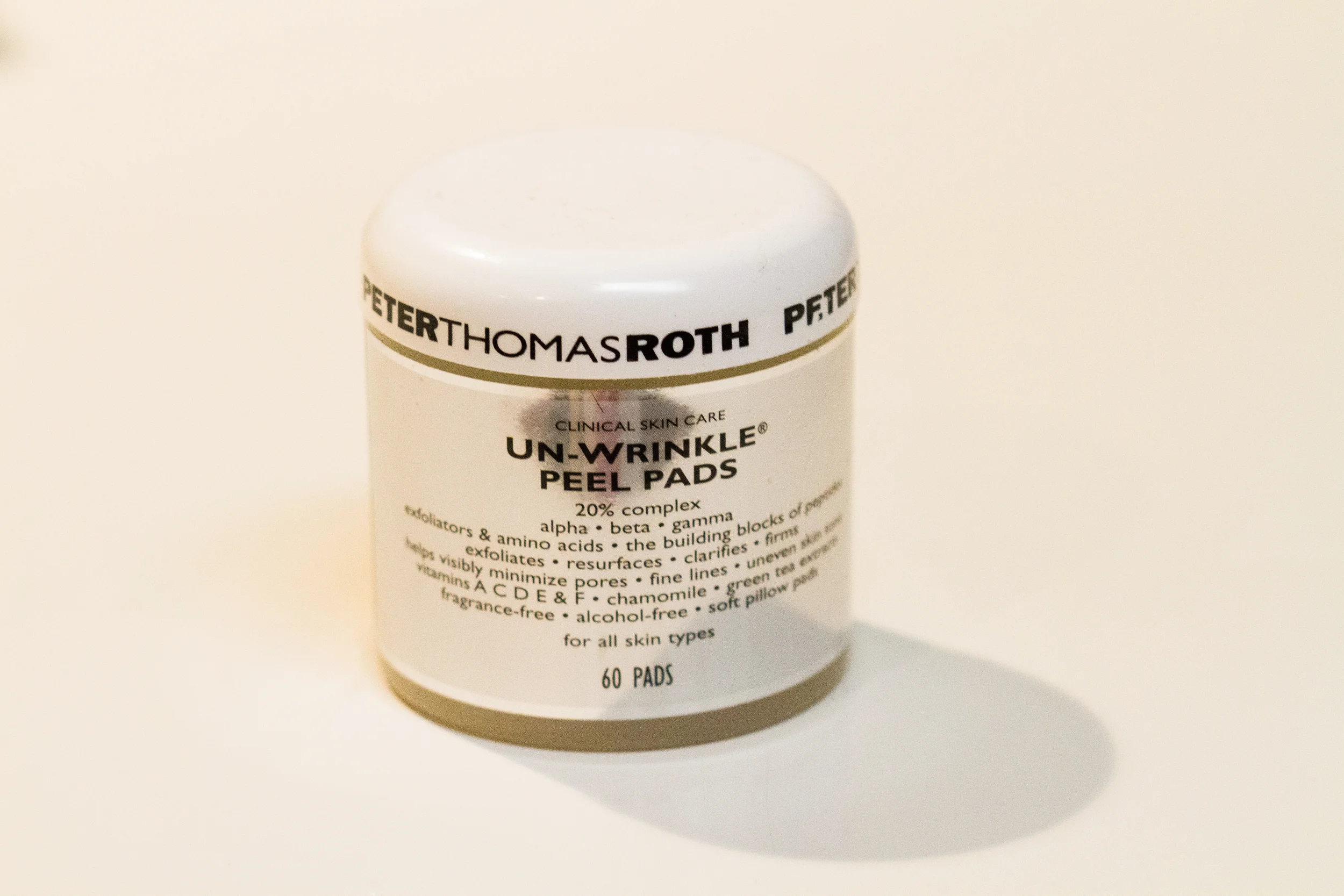 Peter Thomas Roth Un-Wrinkle Peel Pads ($45): This is a higher end line so this peel is a little more on the expensive side. It does come with 60 peel pads though so I have made mine last about 3 months so far. These are seriously amazing! This is a peel so you want to use them after you have cleansed your skin. You will leave it on for around 2-5 minutes (depends on how your skin handles the peel) and then rinse well. These will exfoliate, clarify and firm the skin. In other words help minimize pores, fine lines and wrinkles and uneven skin tone. See! I told you these were amazing! The peel is a 20% glycolic and lactic acid but also has chamomile and green tea extract to help calm the skin from the peel. You can use this daily, but I choose to use it 1-2 times a week so I don't go through them to fast:) 