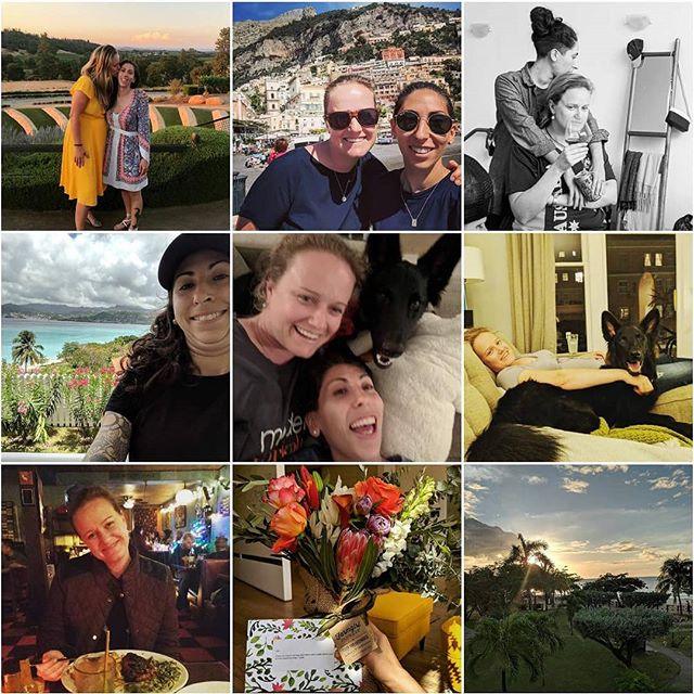 Topninetopninetopnine. 2019 is bound to look about the same with a speckle more of #love love #marriage π¬π©π°