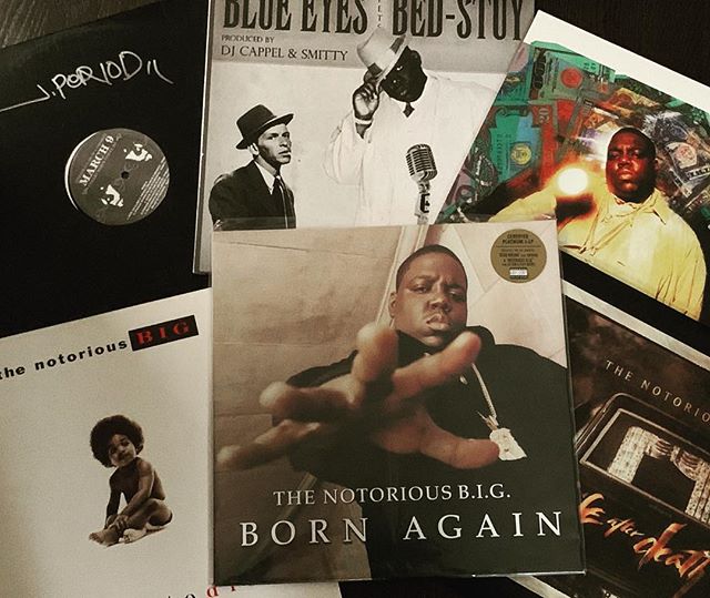 “The greatest rapper of all time died on March 9th” #b.i.g #gobrooklyn #readytodie #lifeafterdeath #bornagain #jperiod #vinylhoarder #straysolo #findthegreat