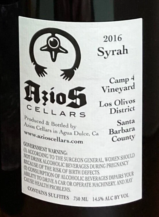 Wines — Azios Cellars