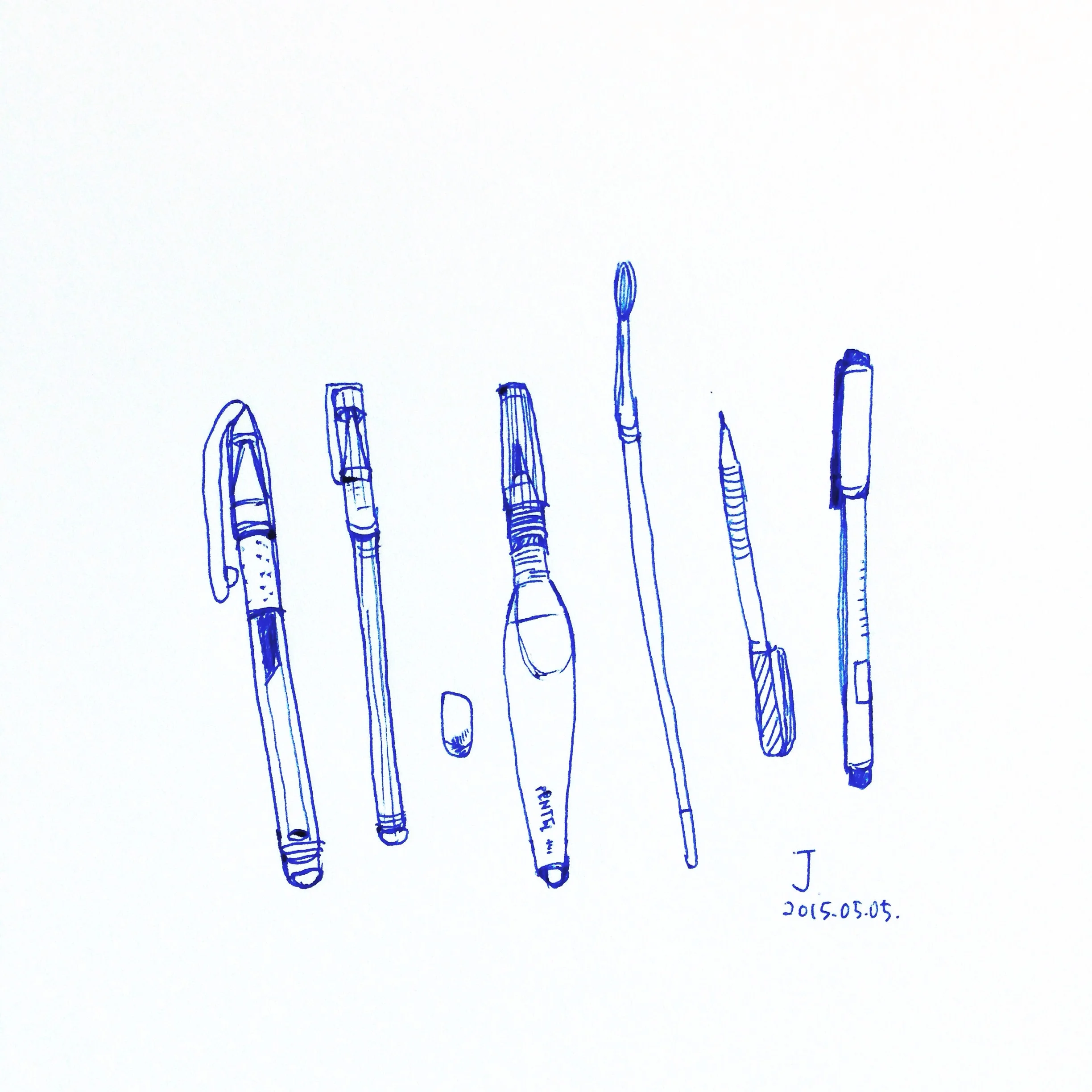 My doodling buddies