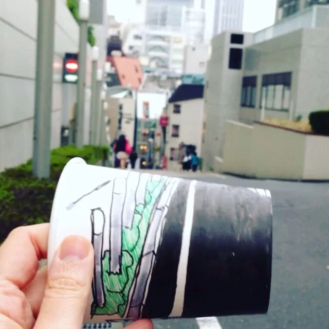 Also a cup roll of Shibuya!