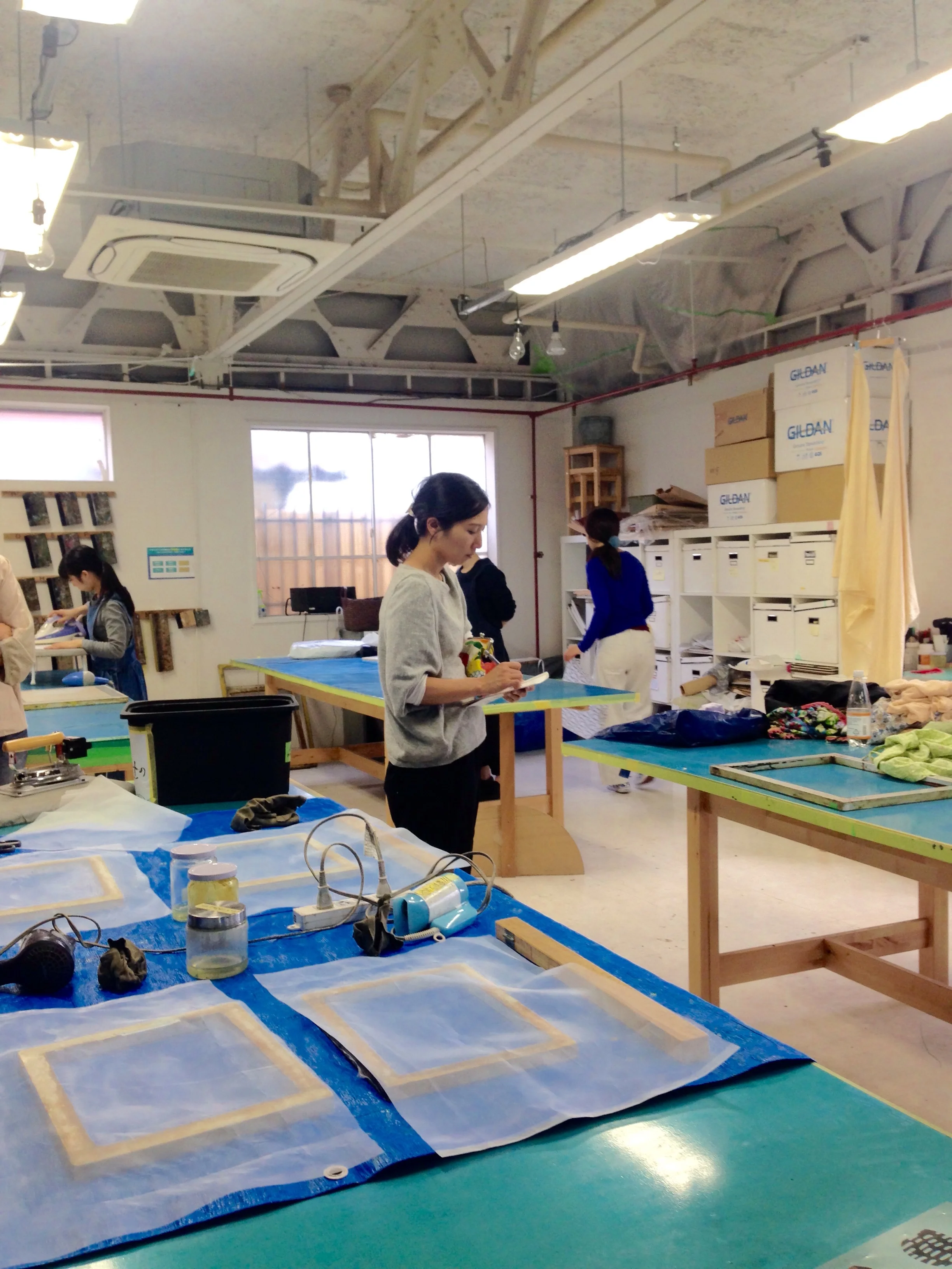 Silk screen printing 