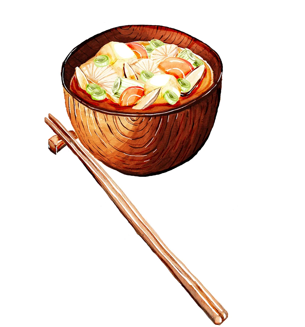 Tonjiru (Pork Miso Soup)