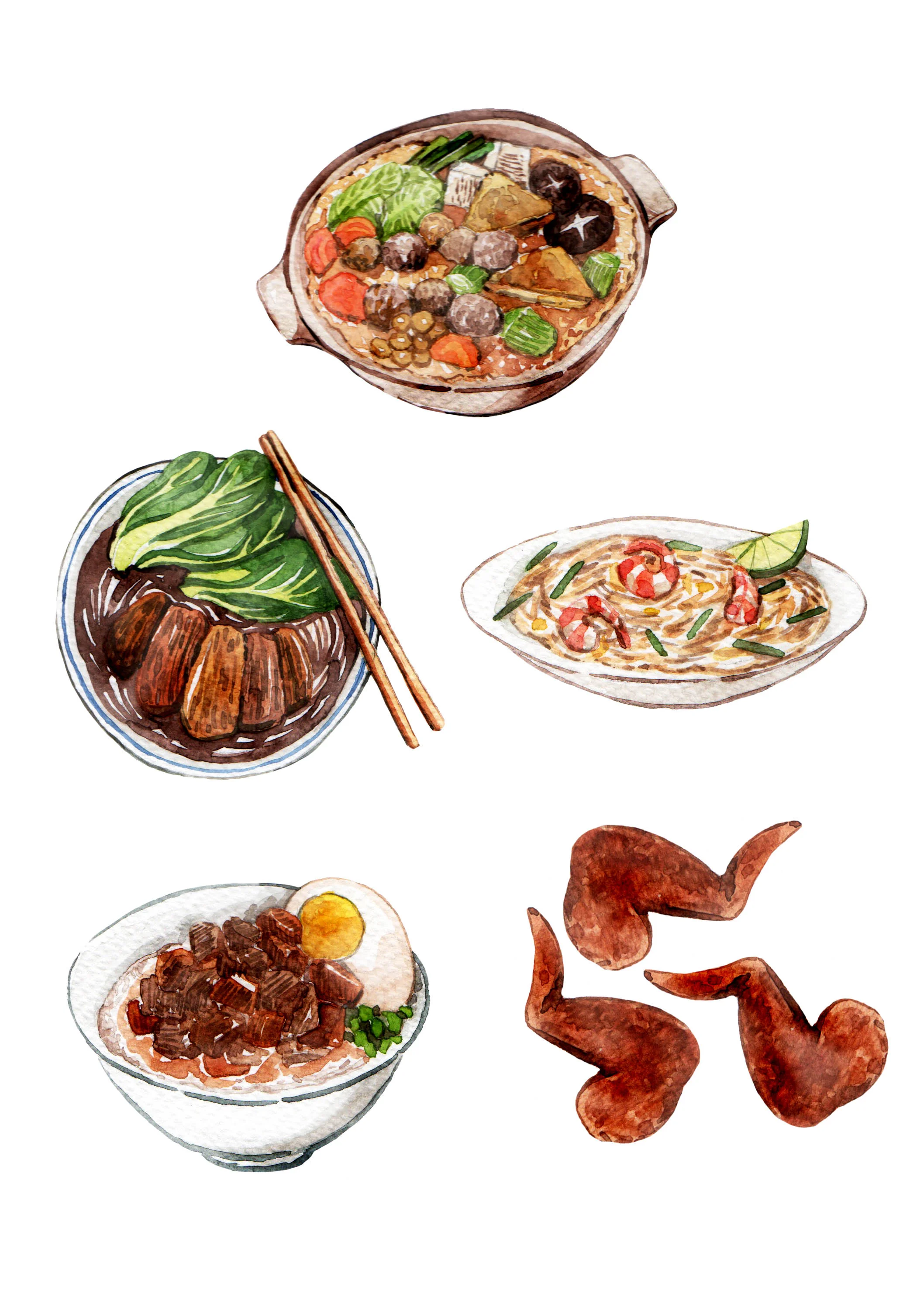 Gourmet food for Fraser Cachet Magazine