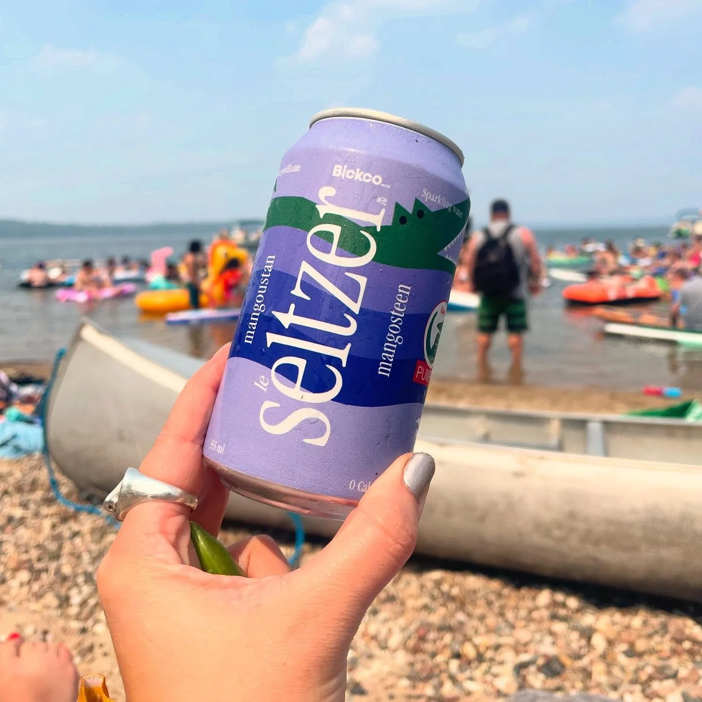 We went to Ness Creek and all we (mostly) drank was @leseltzer 🤙🏻🏄🏻&zwj;♀️🔫💦

Head out to Wolf&rsquo;s General Store in Craven, Sask for all your seltzer needs