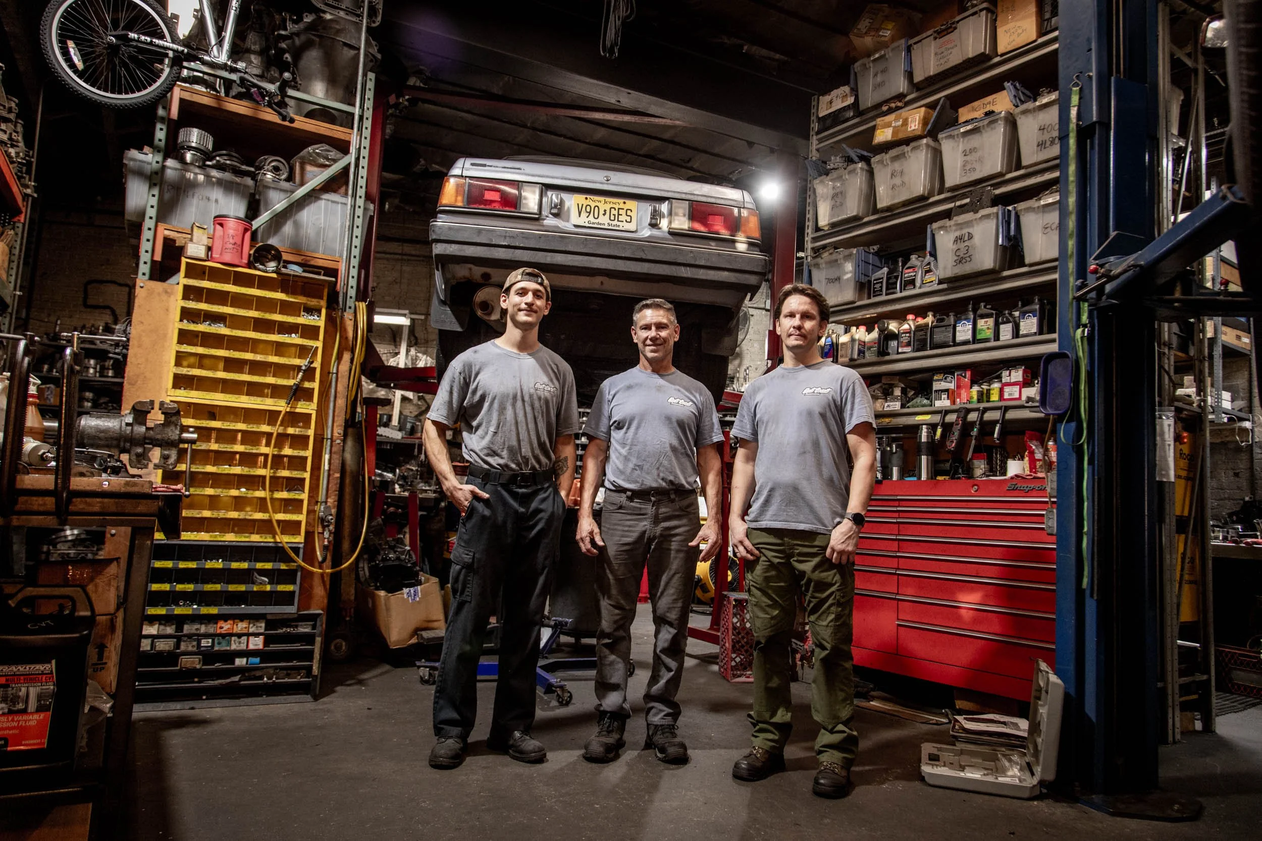 In the Shop: Three Generations Under the Hood