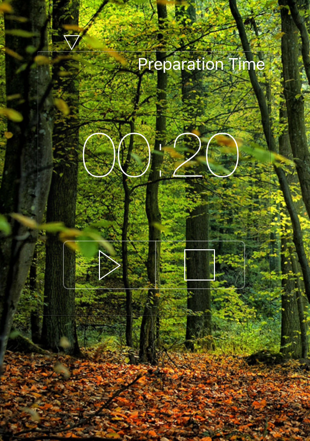 The meditation app I use - Meditation Timer.