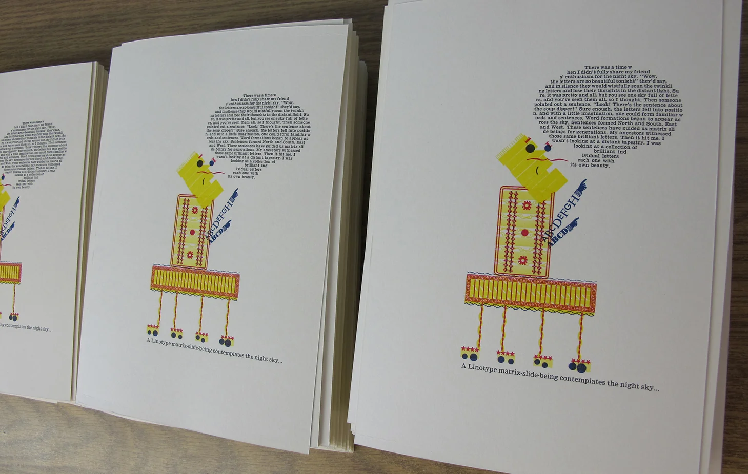 Matrix Slide Being Last Print Run.JPG