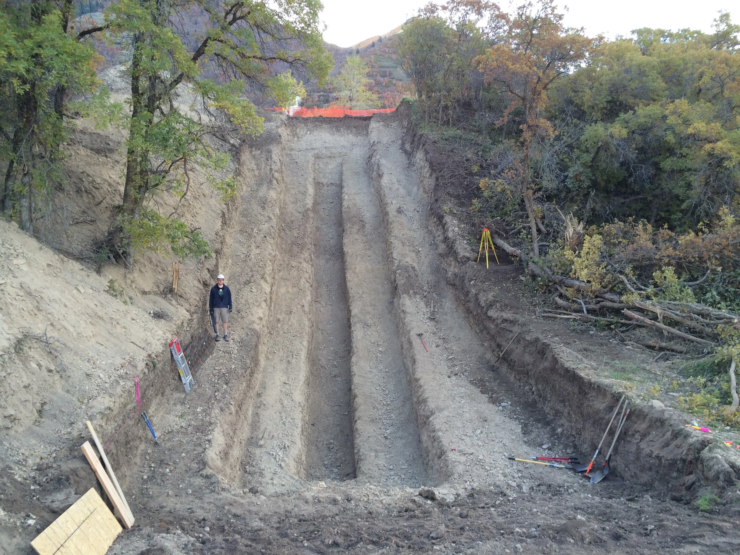 Flat Canyon excavation.JPG