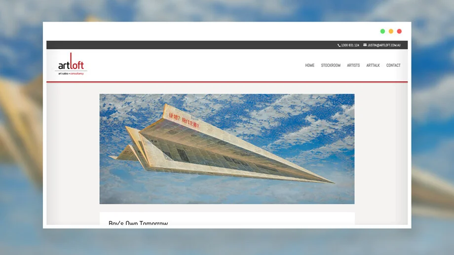 ARTLOFTPLAN + WEBSITE + DESIGNVIEW SHOWCASE