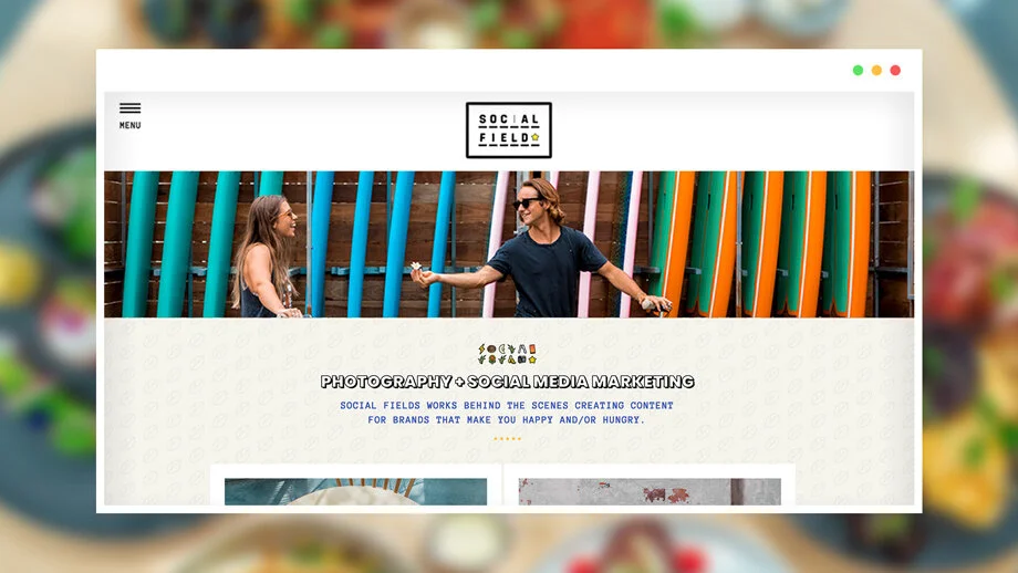 SOCIAL FIELDSBRAND + WEBSITE + DESIGNVIEW SHOWCASE