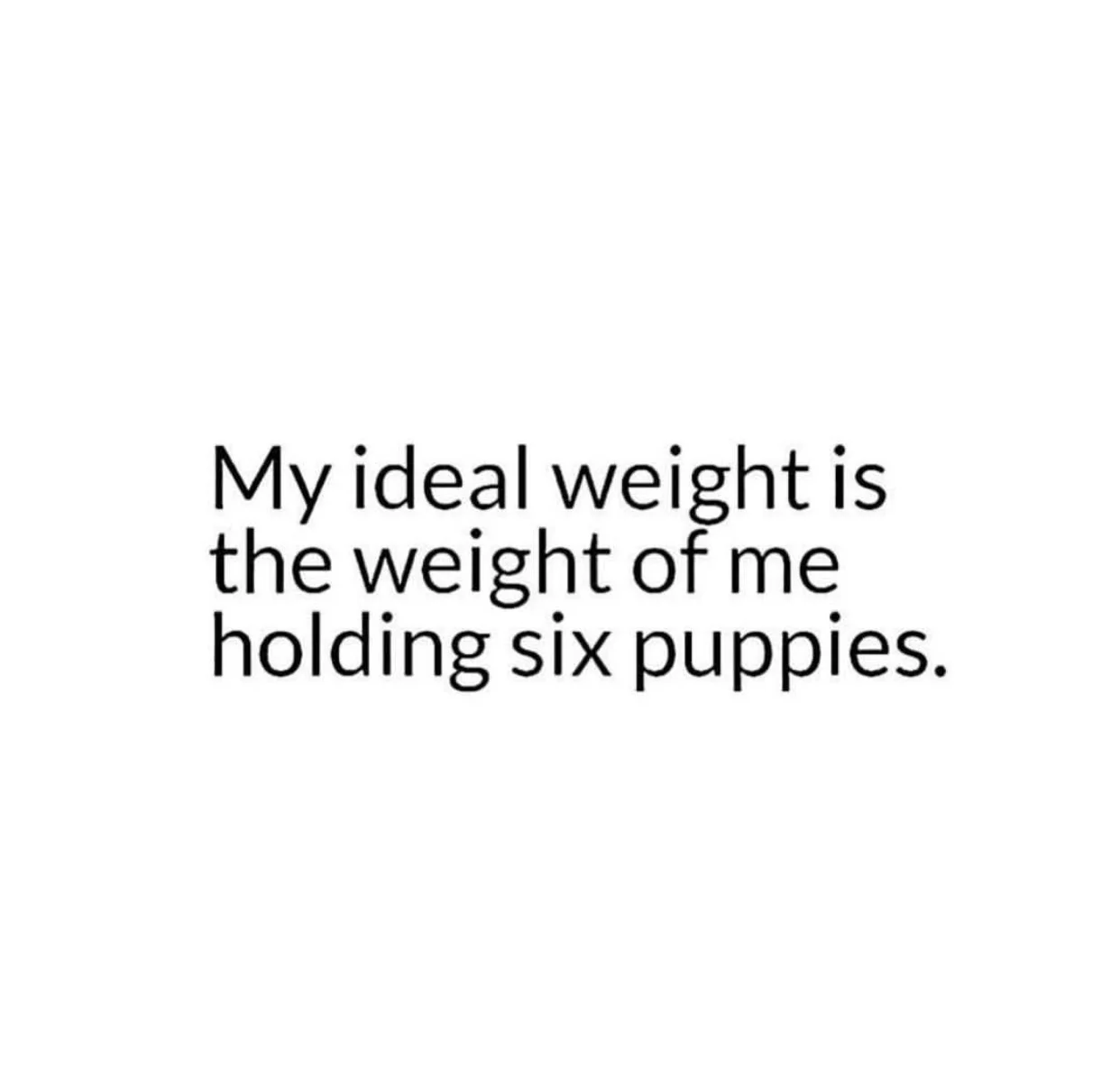 Weight is Not About Fat