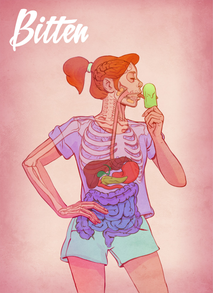 Cover Illustration: Food in your body