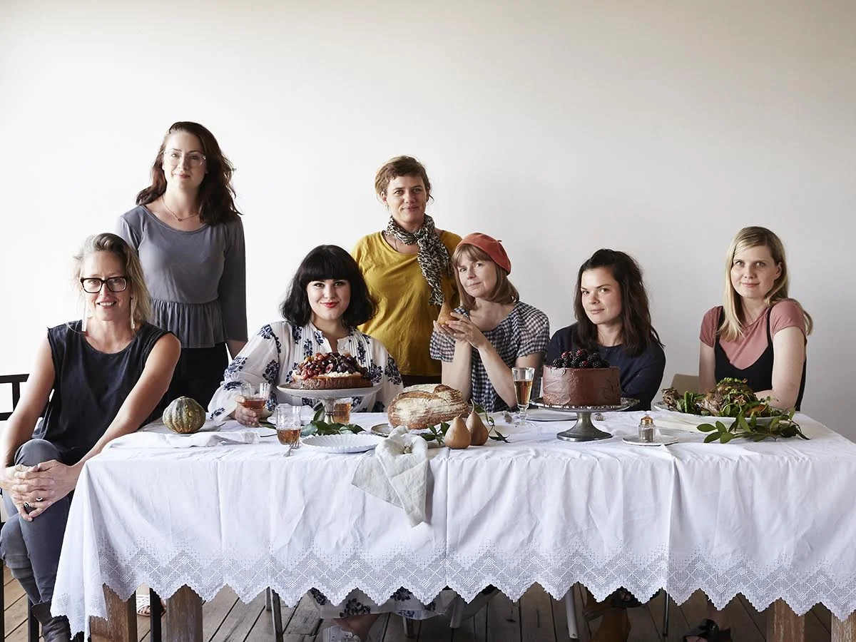 A little behind the scenes shot of some of the amazing team who put Ostro together! L-R: Armelle Habib (Photography), Stephanie Rooney (Photography Assistant), Me :), Emma Warren-Rodriguez (My amazing food assistant/right hand woman in the kitchen), Michelle Mackintosh (Book design), Karina Duncan (Stylist), Clare Marshall (Editor). Missing, my amazing publisher Mary Small and Publicity Manager Charlotte Ree. GIRL POWER!!