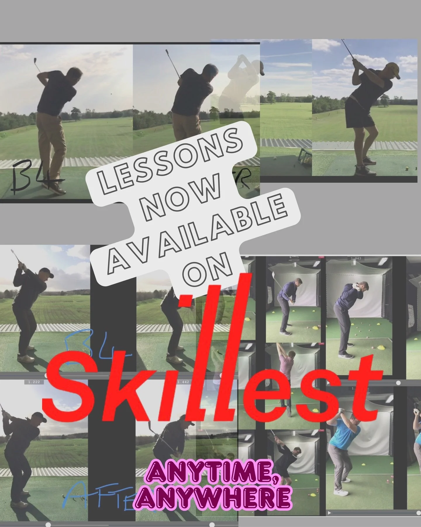 Now on Skillest!
Wherever you are, at the range, on the course, at home, anywhere in the world, you can get a lesson!
Sign up now at https://skillest.com/@RichardCartwright