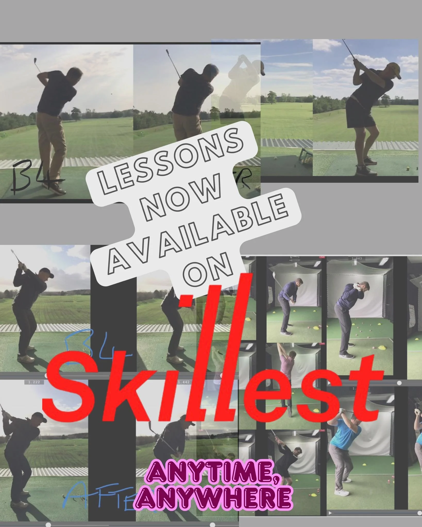 Shush&hellip;&hellip; don&rsquo;t tell anyone, but online lessons are now available via Skillest (https://skillest.com/@RichardCartwright) and there is a FREE evaluation of your swing if you hit the Follow button on the page to see if online coaching