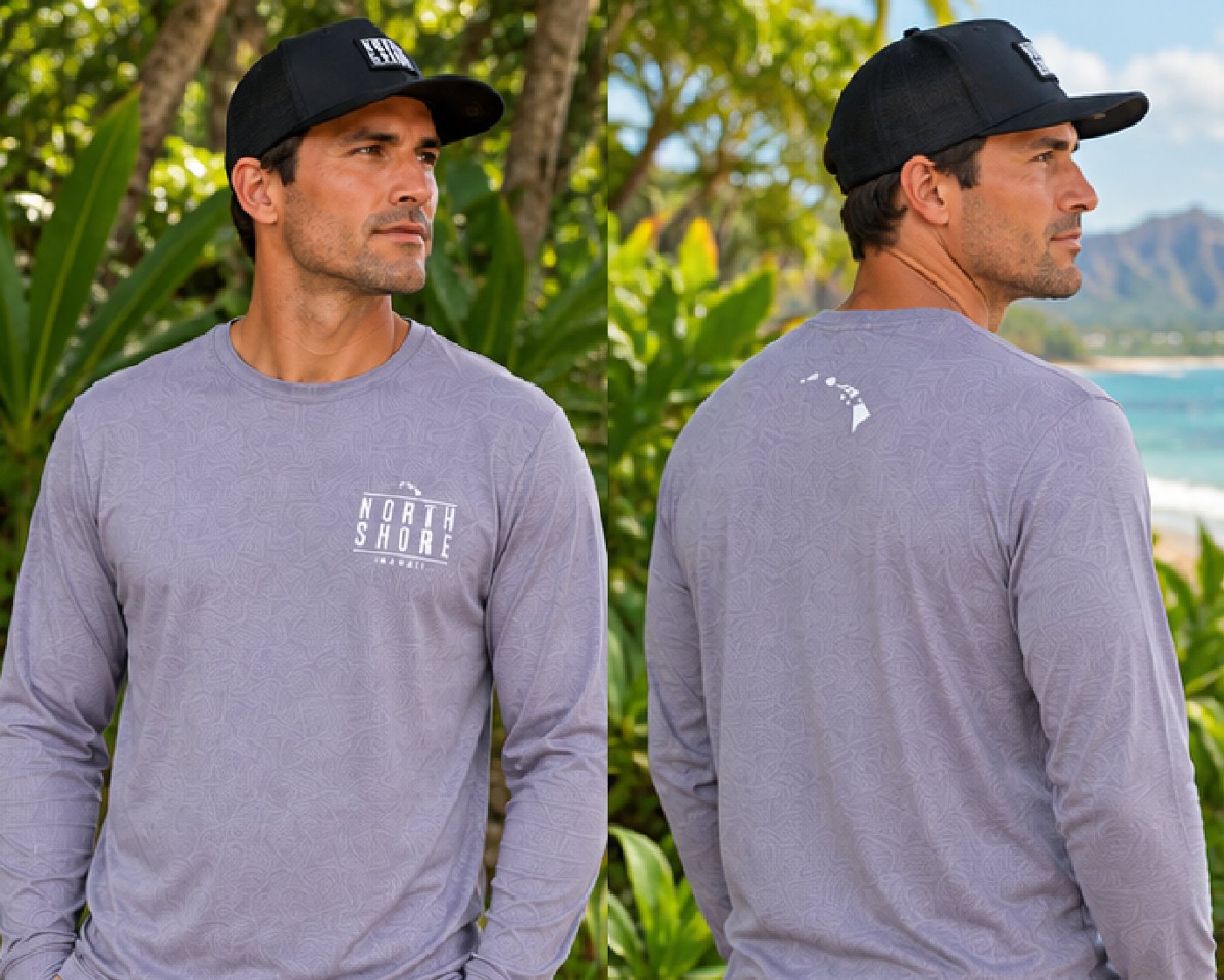 Mens Loose Fit Long Sleeve Deluxe Tee