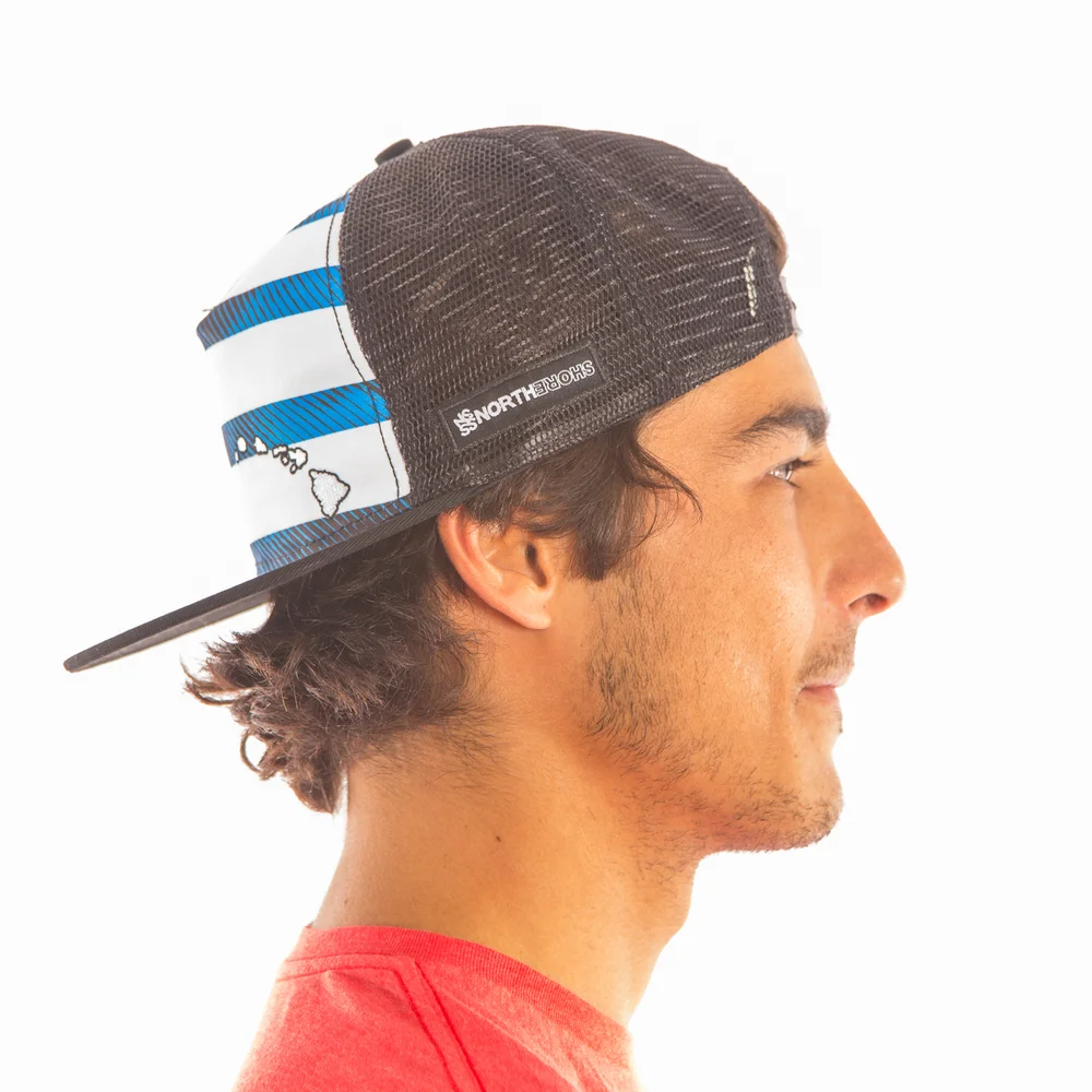 Gottex Road Trip Stripe Hat-Blue Multi Gottex | Accessories | Gottex Road Trip Stripe Hatblue Multi  main image 4