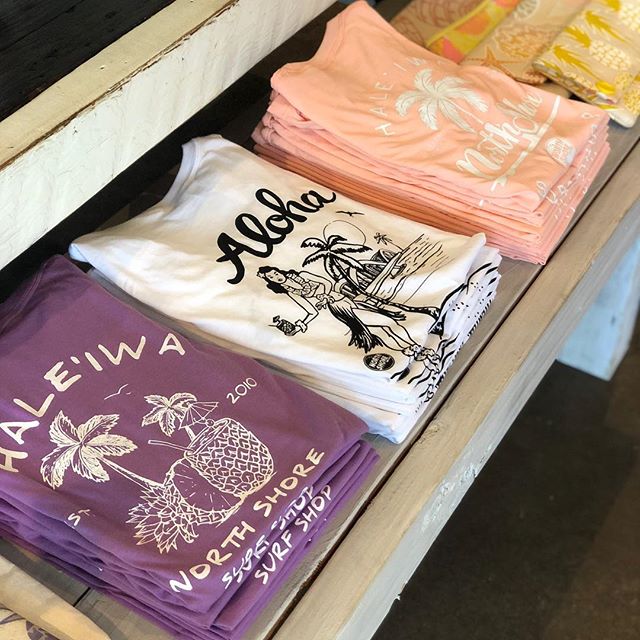 Your favorite North Shore women&rsquo;s tees are back in stock. Come and get &lsquo;em in shop!