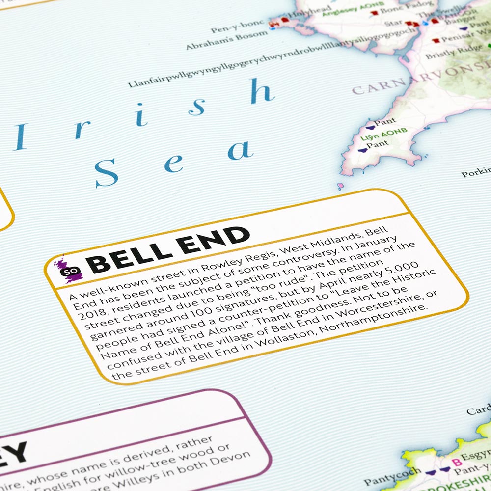 ST&G's Marvellous Map of Great British Place Names - Bell-End-Label-Sq-1000px
