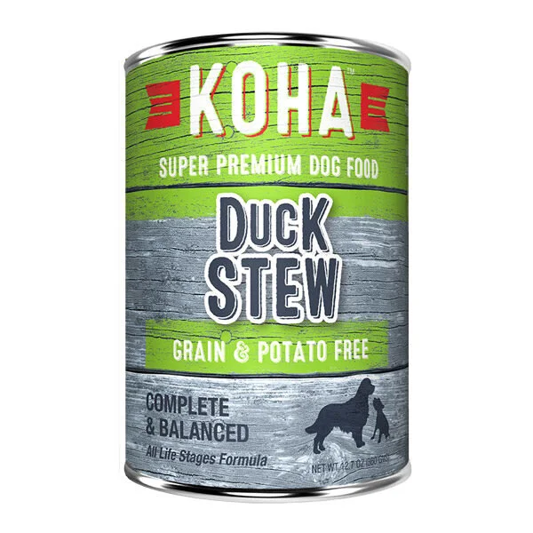Koha Minimal Ingredient Duck Stew — Happy Hound