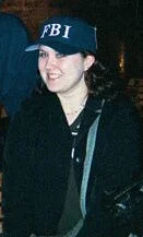 Here's me, as a college freshman, when I met my X-Files friends in Washington, DC, to do nerdy X-Files things. #nerd