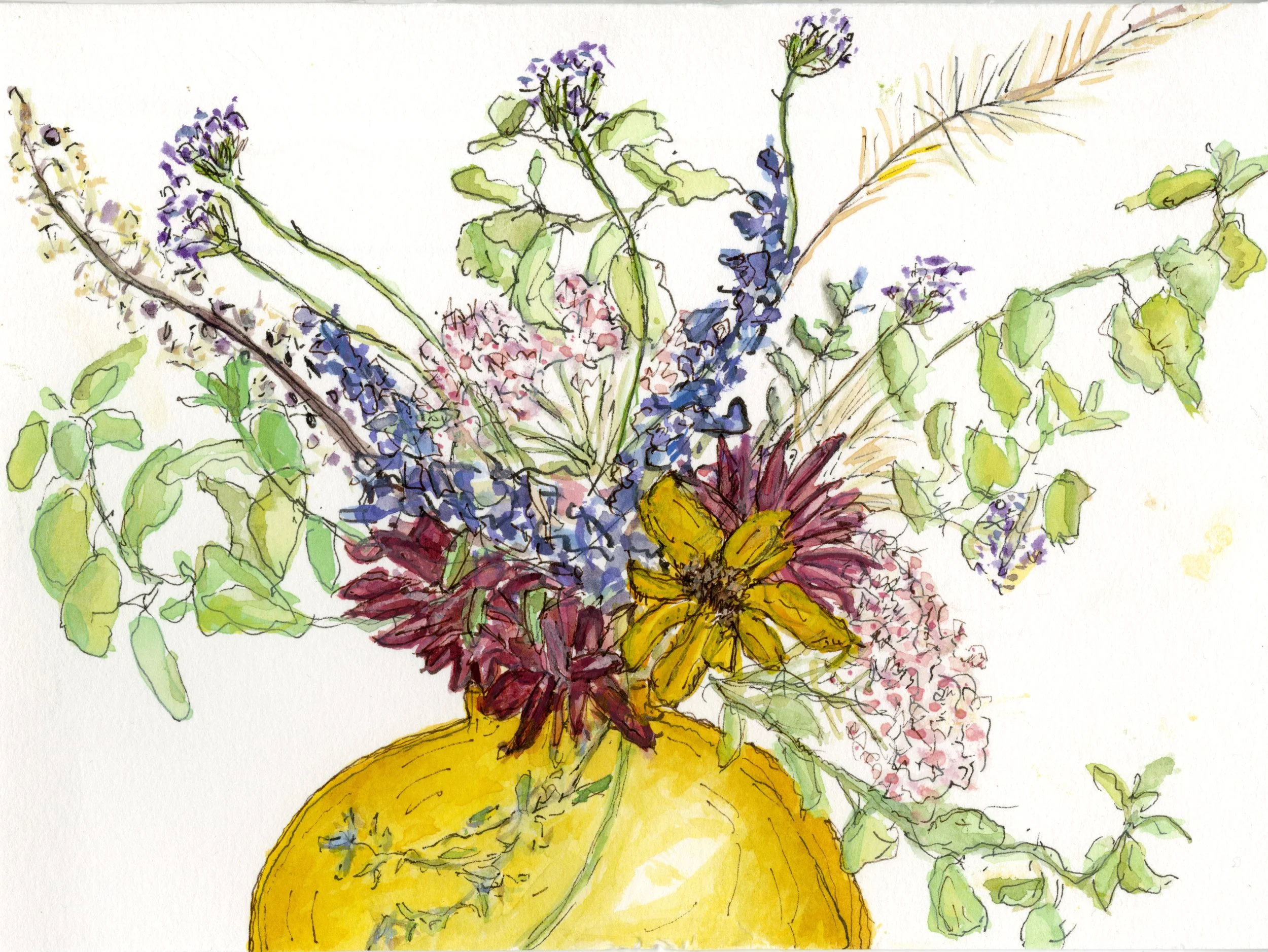 Yellow Vase 1