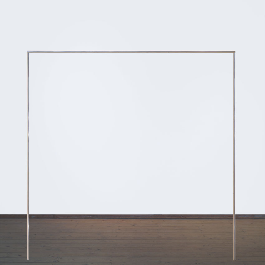 Brown and white 2003 Lambda print mounted on perspex 91 x 91 cm
