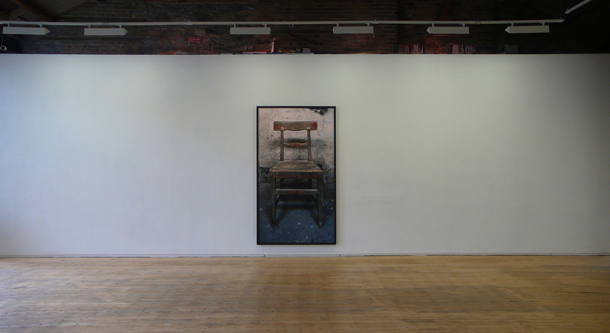 A Chair 2014 Archival pigment print 266 x 150 cm