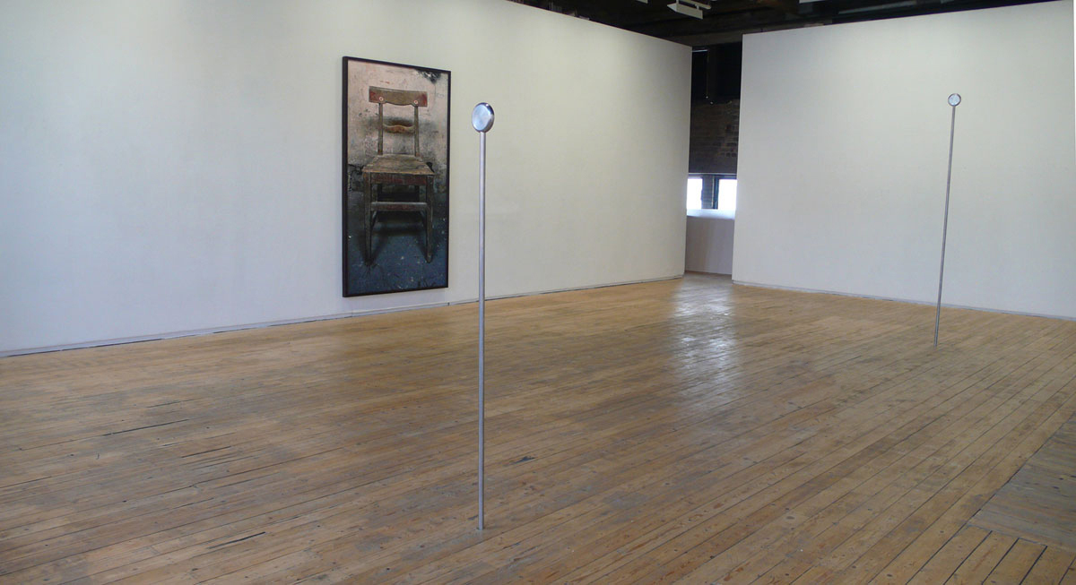 l – r A Chair, Stop, The Dearest Thing Ever Made installation view Green on Red Gallery, Dublin, 2014