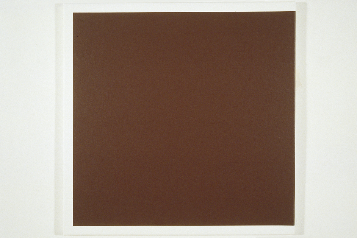 Untitled 1996 Acrylic on cotton 91 x 91 cm