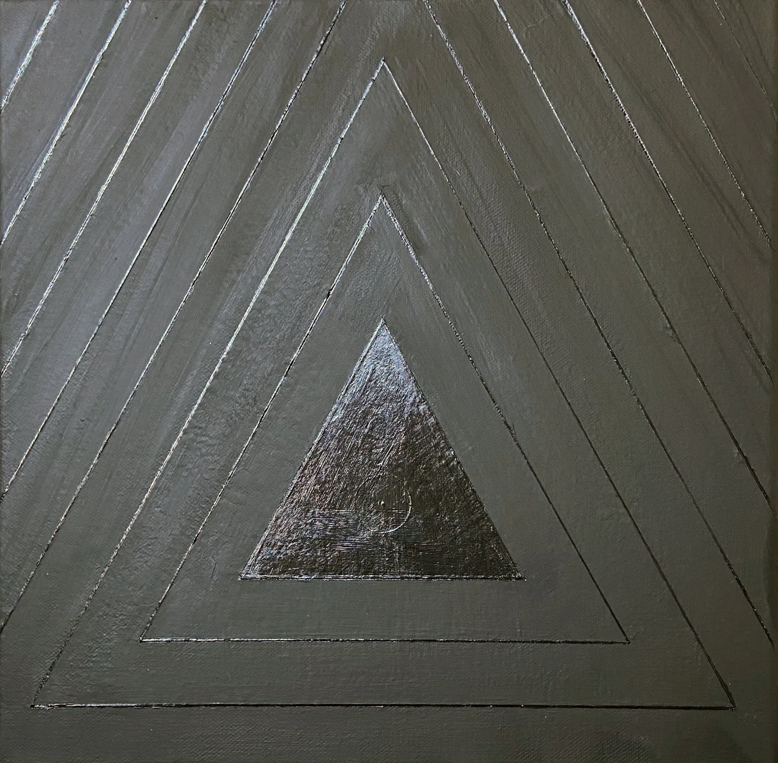 Geometry of the Soul, 2021. Acrylic on canvas