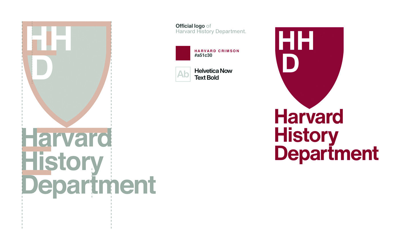  Harvard History Department’s logo redesign. 